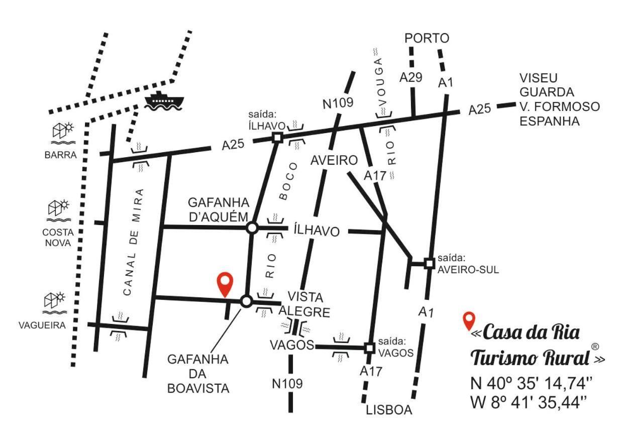 Casa Da Ria - Turismo Rural Ílhavo Εξωτερικό φωτογραφία